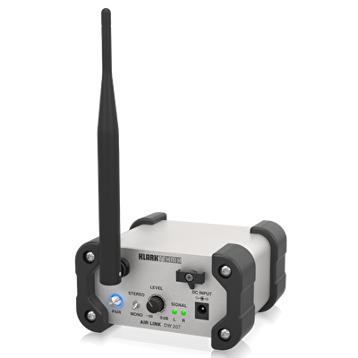 KLARK TEKNIK DW 20T Stereo Ses Yayını İçin 2.4 GHz Kablosuz Stereo Verici